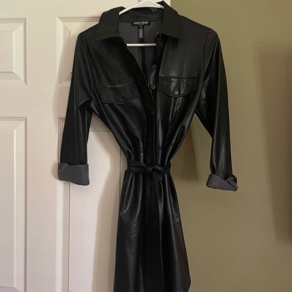 Black pleather jacket